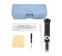 Rifrattometro Brix 0-10%, Misuratore di salinità Dell'acqua di Mare Rifrattometro Ottico per Acquario Temperatura ATC Rifrattometro Digitale 0-10%