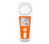 Rifrattometro Brix digitale, intervallo 0-55%, ± 0,2% Misuratore Brix con compensazione automatica della temperatura di precisione for contenuto di zucchero liquido Calibrazione rapida