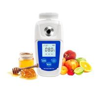 Rifrattometro Brix Digitale per Succhi di Frutta, Verdure, Caffè, Perdita di Peso, Cura della Pelle, Controllo dello Zucchero Essenziale, Gamma 0-55% Misuratore Brix Portatile Ad