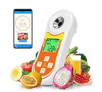 Rifrattometro Brix intelligente, tester Brix digitale YINMIK (0-60%), misuratore zucchero con ATC, metro Brix portatile per frutta, produzione casalinga di vino e birra, caffè, succo, cibo, verdura