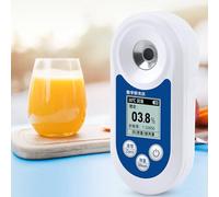 Rifrattometro digitale, 0-32% Brix Meter con alta precisione, prisma di trasmissione speculare e filtro integrato per frutta e bevande, design con copertura inferiore