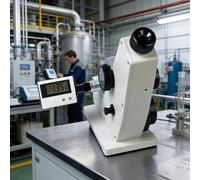 Rifrattometro digitale Abbe, 1.3000-1.7000 ND, precisione 0.0002, misurazione Brix 0-95% per ricerca e uso in laboratorio