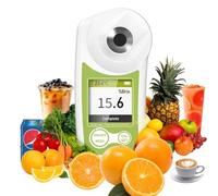 Rifrattometro digitale Brix 0-55% ATC, misuratore di zucchero con precisione ± 0,2%, tester portatile per frutta e succhi