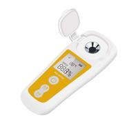 Rifrattometro digitale Brix Meter Miele Succo di frutta Vino Birra Strumento misurazione del contenuto alcol e zucchero Saccarimetro(GD317)