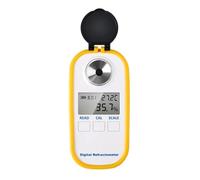 Rifrattometro digitale for alcol 0-80%, tester for alcol, display LCD for misuratore di rifratto for alcol alcolico 0-50% birra uva vino Calibrazione rapida(For White Alcohol)