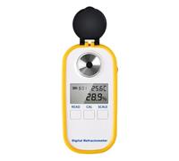 Rifrattometro digitale for alcol, misuratore di alcol con intervallo 0-80%, display LCD for percentuale di volume di alcol Calibrazione rapida