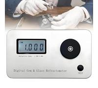 Rifrattometro Digitale For Pietre Preziose Tester Di Precisione For L'identificazione Gioielli In Giada Errore Misurazione ±0,005 Risoluzione 0,001 Indice Rifrazione Intervallo 1,300-3,000