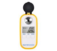 Rifrattometro digitale for zucchero 0-94%, misuratore Brix for bevande succhi di frutta, strumento di misurazione del contenuto di zucchero per il test dei contenuti(DR102 Sugar 94 Brix)