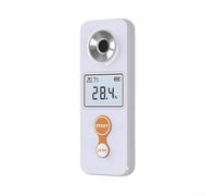 Rifrattometro digitale per misuratore brix 0-53% - Compensazione automatica della temperatura ATC, ricaricabile, precisione ± 0,2%, tester contenuto di zucchero in 3 secondi - impermeabile IP67