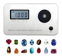 Rifrattometro Digitale Professionale For Pietre Preziose Tester For Gioielli Ad Alta Precisione For Diamanti Cristallo Giada Errore Di Misurazione ±0,005 Risoluzione 0,001