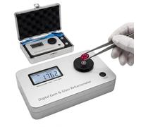 Rifrattometro Digitale Professionale per Gemme e Diamanti: Portatile, Ricaricabile, LCD, Precisione ±0.001, RI 1.300-3.000, per Orefici e Appassionati di Gemmologia