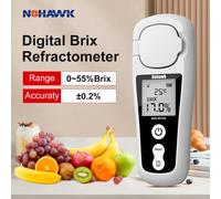 Rifrattometro Digitale Test Zucchero Bevande Brix Professionale Saccharometria