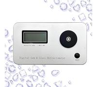 Rifrattometro for pietre preziose, rifrattometro digitale, tester for pietre preziose, indice di rifrazione 1.300-3.000, errore ±0.005, precisione 0.001, strumenti di identificazione portatili
