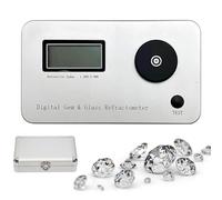 Rifrattometro for pietre preziose, strumenti di identificazione for tester di gioielli, rifrattometro digitale, errore di misurazione: ±0,005/precisione: 0,001/indice di rifrazione 1,300-3,000