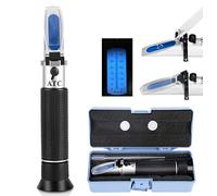 Rifrattometro per alcol test,Jadpes Test dell'alcool, ell'alcool portatile professionale Rifrattometro Tester del vino Strumento di misura del misuratore di vino per sciroppo d