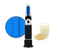 Rifrattometro per pietre preziose Rifrattometro for zucchero Brix 0-32% Concentrazione 0-25% Misuratore di contenuto portatile for fagioli e soia Indice liquido for succo Strumento misurazione