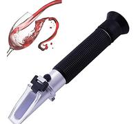 Rifrattometro per vino, per Brix/alcool (Brix 0-40%, alcol 0-25%)
