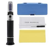 Rifrattometro portatile per salinità per acquario da 0 a salinometro Tester di concentrazione dell'acqua di mare portatile ATC