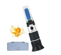 Rifrattometro, Rifrattometro Brix portatile 0-90% Misuratore di contenuto zucchero for succo frutta Zuppa Liquido Indice Strumento misurazione