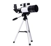 , Rifrattore astronomico con treppiede ideale per bambini, adulti e principianti con 2 oculari, regalo perfetto, ottimo compagno per vedere la luna e i pianeti