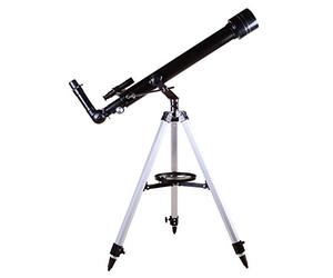 Rifrattore Levenhuk Skyline BASE 60T - Perfetto Come Primo Telescopio per Osservare Oggetti Terrestri, la Luna e i Pianeti del Sistema Solare