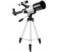 Rifrattori telescopici, telescopio rifrattore astronomico con apertura 70 mm e attacco AZ da 400 mm per bambini e principianti, telescopio da viaggio portatile con treppiede vision