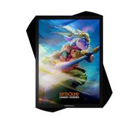 Riftbound League of Legends TCG UNLEASHED 100 ART SLEEVES - POPPY