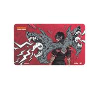 Riftbound: League of Legends TCG Unleashed Vi - Tappetino da gioco ufficiale UVS Games in neoprene con bordi cuciti, 61 x 35 cm