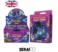 RIFTBOUND TCG LEAGUE OF LEGENDS BUNDLE BOOSTER BOX UNLEASHED + DECK VEX ENGLISH