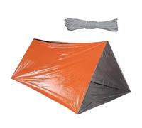 Rifugio di sopravvivenza - Tenda per bushcraft, tenda da trekking, copertura per tenda da campo, baldacchino portatile, RainTent, protezione per esterni, viaggi con zaino in spalla e avventure nel