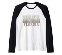 Rifugio Invernale retrò Florida Maglia con Maniche Raglan