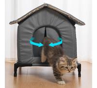 Rifugio per Gatti, Grotta, Cuccia per Cortili, Giardini, E Fienili.