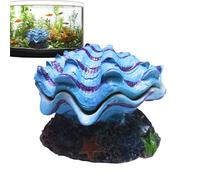 Rifugio per Pesci per Acquario,Tana per Gamberetti con Conchiglia - Artificiale per Angolari Acquario Terrario - Acqua Dolce e Salata per Casa Camera da Letto Soggiorno