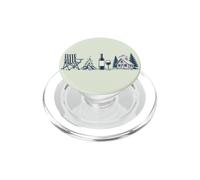 Rifugio per un fine settimana in montagna in campeggio Campfire Wine Cabin PopSockets PopGrip per MagSafe