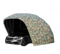 Rifugio portatile per auto con design bloccabile, resistente alle intemperie e durevole, per la protezione esterna del veicolo