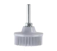 Rifumo a disco setola 2 pollici in gomma emergente Ruota abrasiva durevole usura resistente per la rimozione Accessori per trapani elettrici in metallo rimozione verde giallo (Bianco)