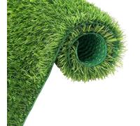 RIFWOVE Tappetino di Erba Artificiale di Alta qualità e Durevole, Tappeto di Erba Artificiale Realistico 20mm per Tende/marchesine, Assorbe Il Rumore di Pioggia e Impermeabile(6.6x13ft)