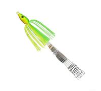 Rig Alabama a 5 bracci per la pesca della spigola, potenziato con lame di salice per la massima attrazione, perfetto per avventure di pesca (5)