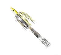 Rig Alabama a 5 bracci per la pesca della spigola, potenziato con lame di salice per la massima attrazione, perfetto per avventure di pesca (3)
