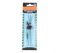 Rig da pesca per pesce gatto con gancio singolo e sonaglio per simulare il suono delle prede, struttura in acciaio al carbonio per pesca di fondo (6#)