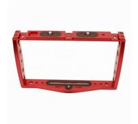 Rig Stabilizzatore Video, Rosso | Molteplici Fori di Montaggio, Ergonomico, Kit Video per , Livesaming, Riprese Subacquee, Vlogger