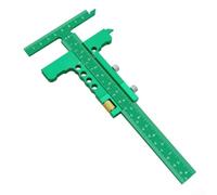 Riga a T Scorrevole Alluminio 32cm Doppia Scala Riga a T Scorrevole | Alluminio leggero, doppia scala metrica/ per imperiale, scorrimento fluido, 32cm, per taglio legno