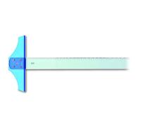 SG Education AR 32260 TSPLAS60 T-Square, A2, acrilico, 60 cm, blu