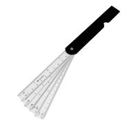 Riga Architettonica Pieghevole In Plastica Bianco Nero