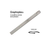 Riga d'acciaio spessa ep = 1mm l = 24mm L = 30cm