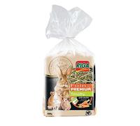 Riga - Fieno Premium Timothy - A La Carota - Alimento complementare per roditori - Ideale per l'usura dei denti - Fieno non pressato, essiccato al sole - Promuove la digestione - 500 g