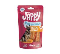 Riga - Jappy Filetto di pollo al formaggio - Dolcetto cane - Ricco di pollo e formaggio - Ricco di proteine - Basso contenuto di grassi - senza coloranti né additivi - Premi ideali - 80 g