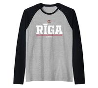 Riga Latvia/Latvija Maglia con Maniche Raglan