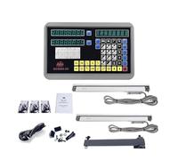 Riga lineare, Kit DRO a 2 assi ad alta precisione con lettura digitale e sensori encoder lineari for fresatura tornitura per fresatrici