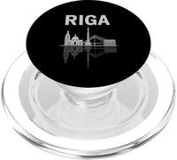 Riga, orizzonte, lettone, capitale, riga, lettonia, souvenir PopSockets PopGrip per MagSafe